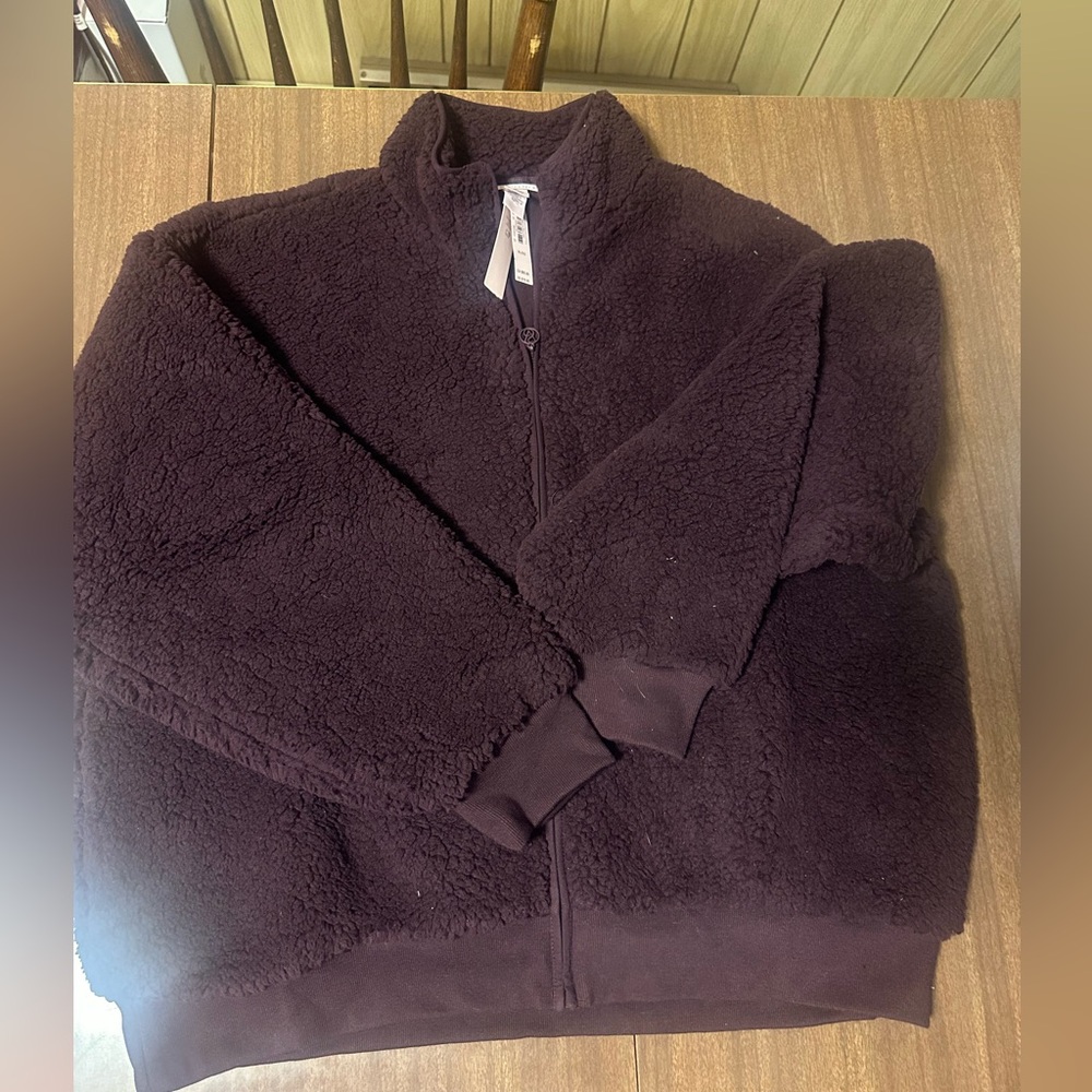 Victoria’s Secret Sherpa full zip bomber jacket
